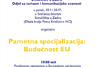 Pametna specijalizacija: Budućnost EU - predavanje zastupnice u Europskom parlamentu Ivane Maletić